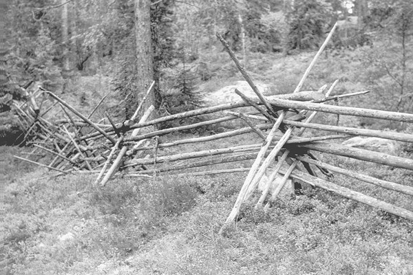Dette bildet er fra Greenskogen. Hva kalles dette gjerdet?