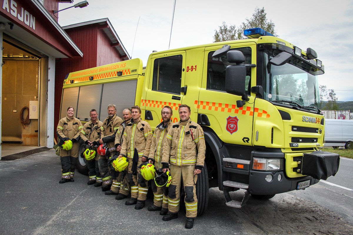 Fra venstre: Ann Kristin Bergan, Stian Iversen, Bernhardt Haugen, Stian Hiåsen, Kristian Kvisle, Bård Bjørkevik og Kjetil Carlsen.