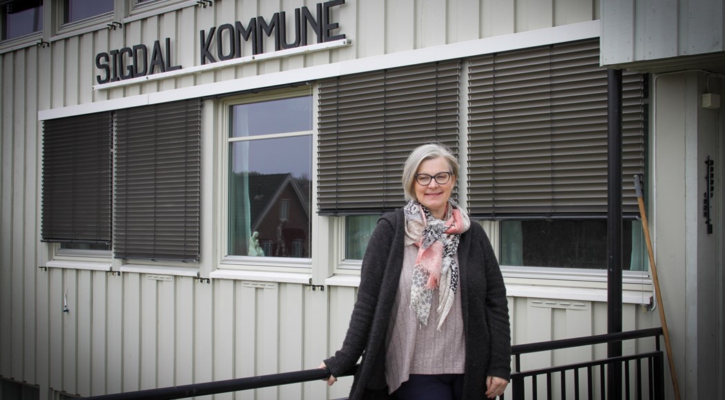 Monica og de frivillige