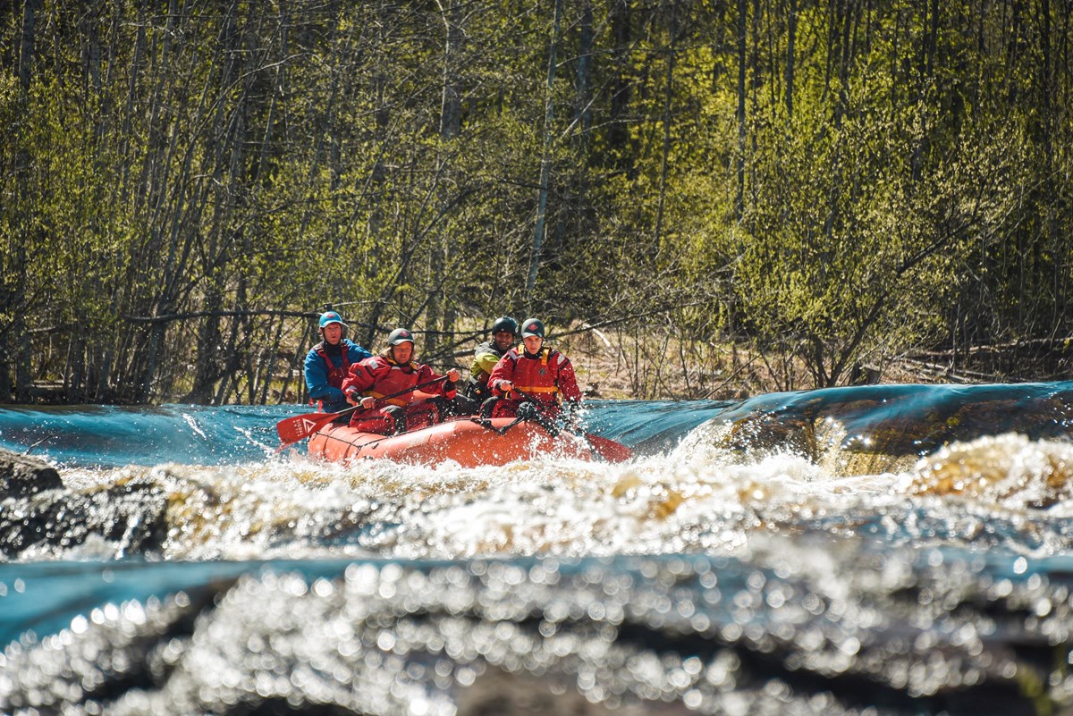 Rafting med Sigdal Aktiv.