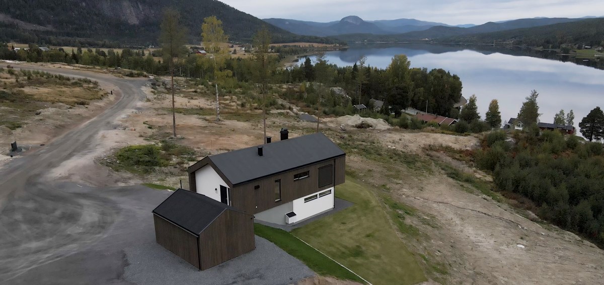 Prøvebo-huset på Sandsbråten Panorama var studio for Sigdalskonferansen Light.