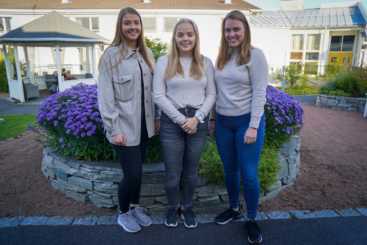 Silje Medalen, Åse Frøvoll og Marte Hagajordet.