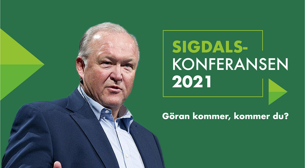 – Göran er klar for Sigdalskonferansen, er du?