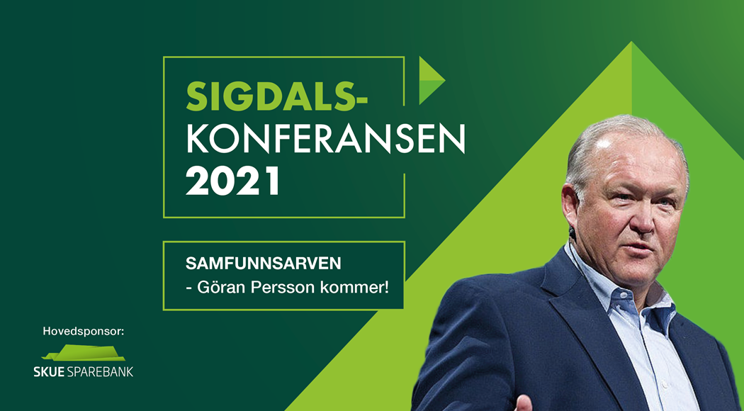 Nå kan du kjøpe billetter til Sigdalskonferansen 2021