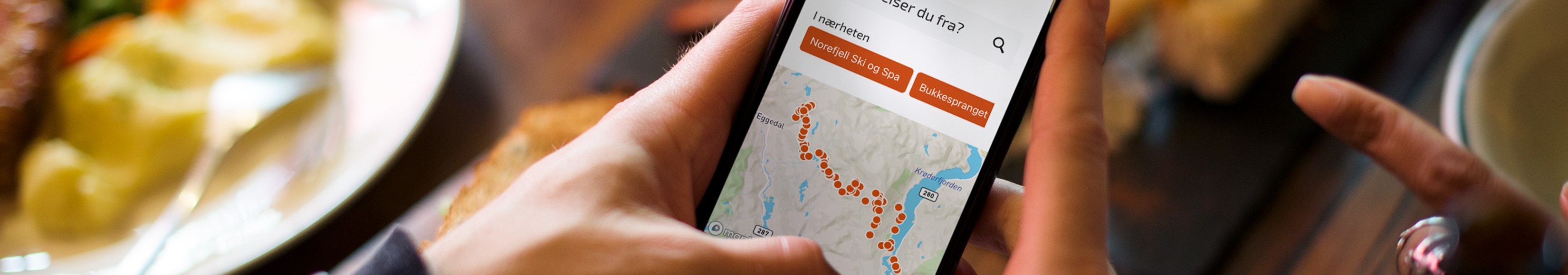Bestill buss over fjellet og ned til Eggedal i påskeferien