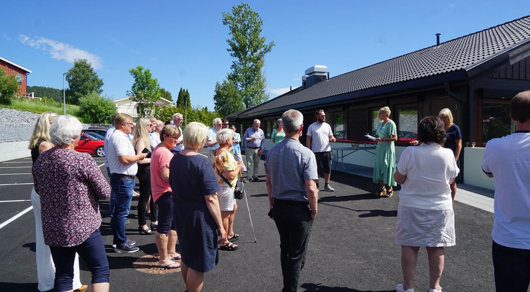Se bildene fra den nyoppussede Sentrumsgården
