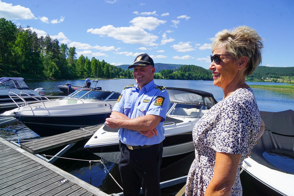 Terje Hoch-Nielsen og Tine Norman.