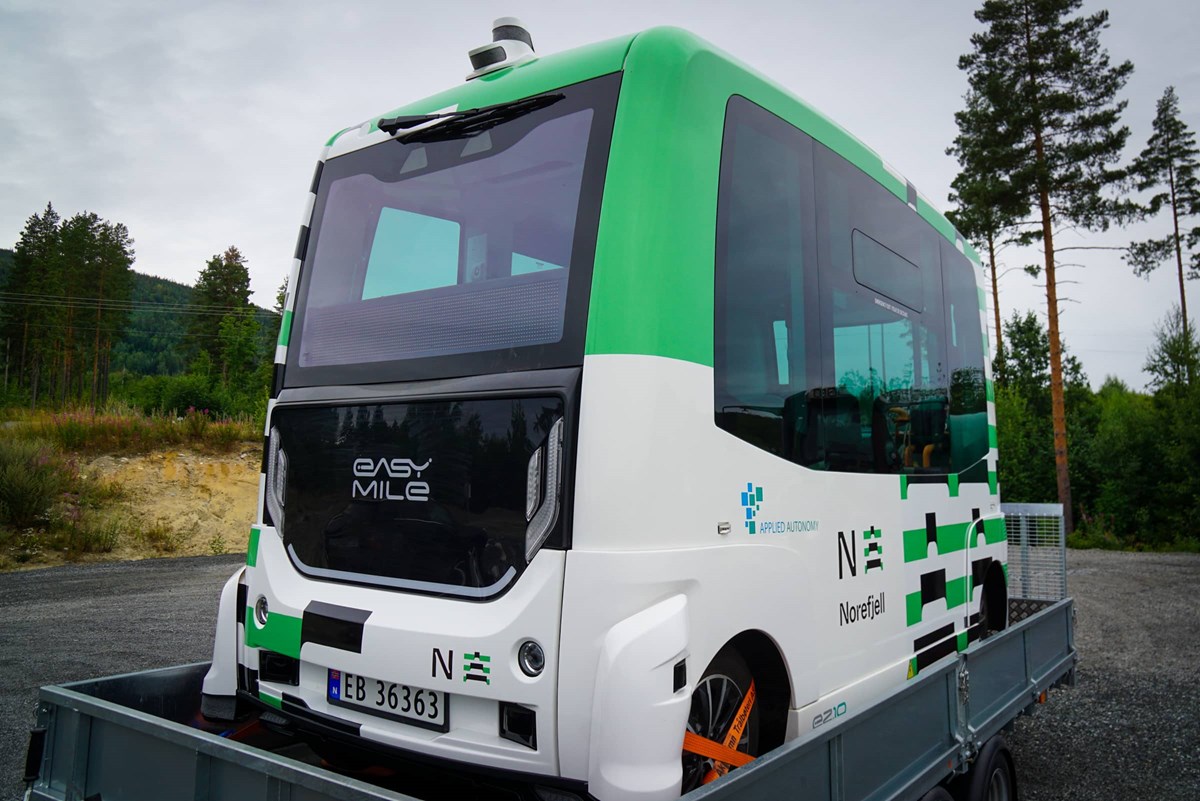 Bussen blir først i Norge til å teste selvkjøring utenfor bysentrum.