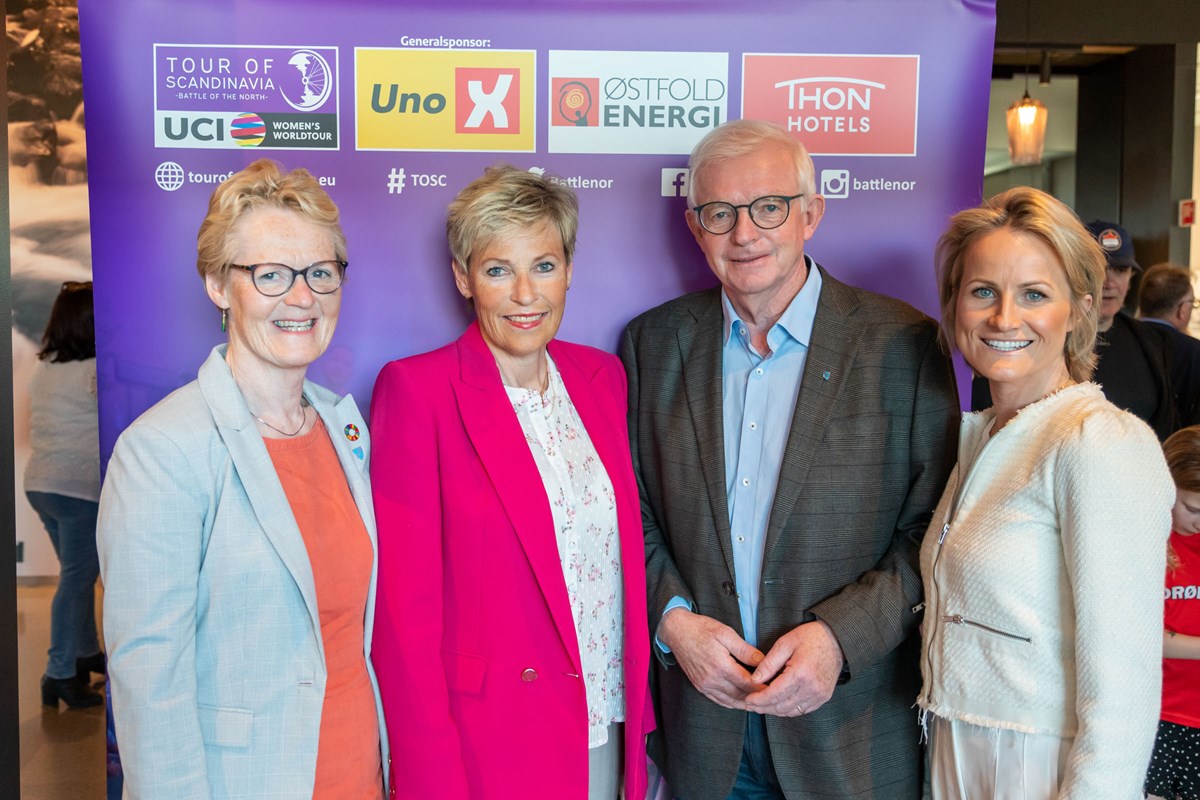 Fra venstre: Sunni Grøndahl Aamodt, Tine Norman, Knut Martin Glesne og Camilla Wold Knudsen.