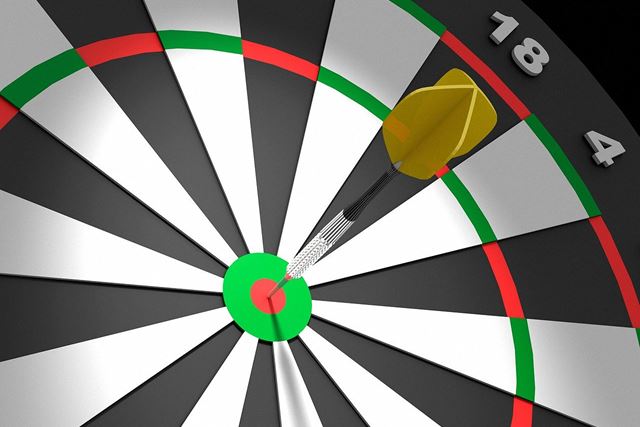 Haglebuturnering i dart