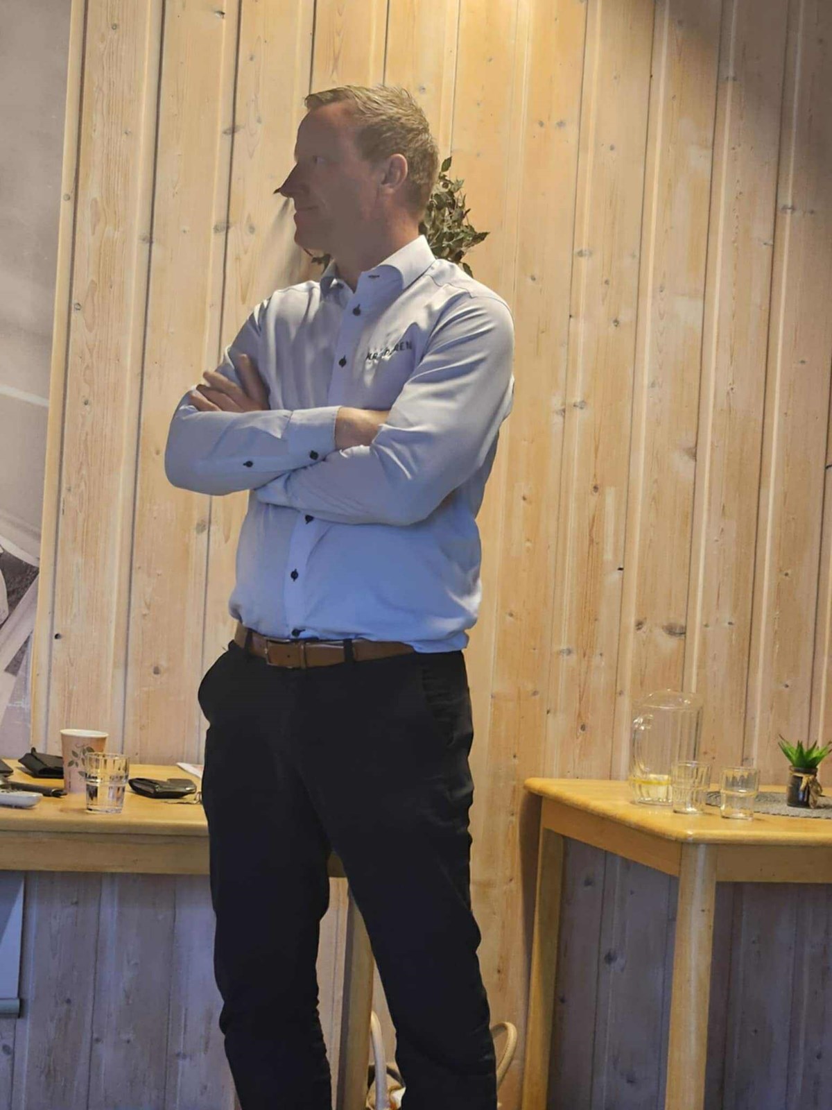 Inspirasjonsforedrag med Vegard Jelstad fra Krøderen Elektro.