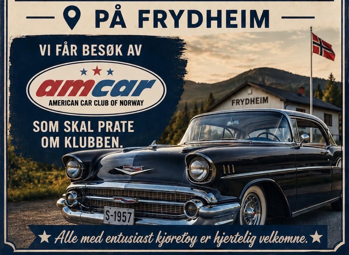 Cars and Coffee på Frydheim